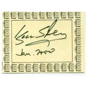 Isaac Stern Classi Violinist Signed Autograph Bookplate   Sports 