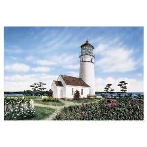 Cape Blanco Oregon Lighthouse by James Harris. Size: 28 inches width 
