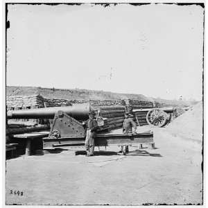  Fort Brady,James River,showing part of battery