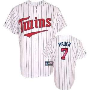 Joe Mauer Autographed Twins Home Jersey w/ 2009 AL MVP Insc.   MLB 
