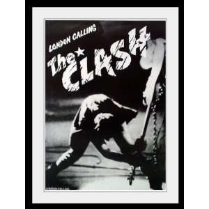  Clash Joe Strummer Paul Simonon poster . london calling 