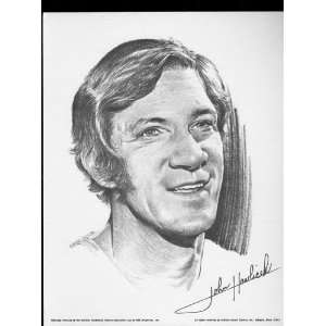  1974 John Havlicek Boston Celtics Lithograph Sports 