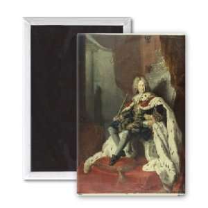  King Frederick I of Prussia (oil on canvas)    3x2 inch 