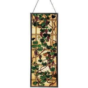  Louis Comfort Tiffany Grapevine Glass Panel Everything 