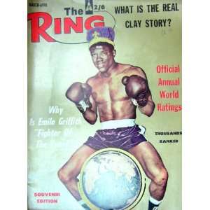  BOXING 1965 EMILE GRIFFITH ROCKY MARCIANO JOE WALCOTT 