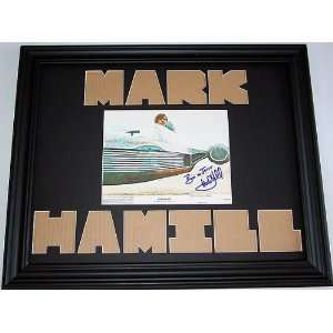 Mark Hamill Autographed Signed 1 of a Kind Display