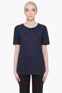 By Alexander Wang Striped Linen T shirt for women  