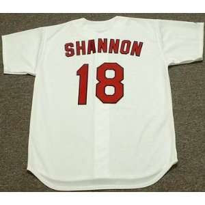 MIKE SHANNON St. Louis Cardinals 1967 Majestic Cooperstown Throwback 