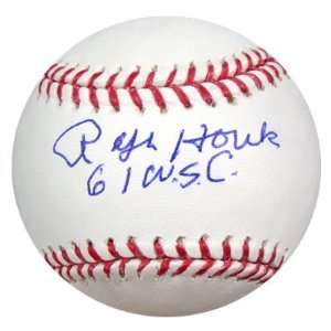  Ralph Houk Autographed/Hand Signed MLB Baseball 61 WSC PSA 