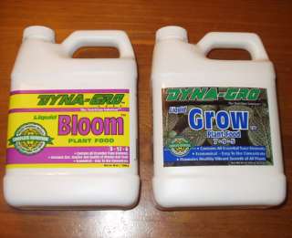 Dyna Gro Liquid Bloom & Grow Fertilizers 32oz  
