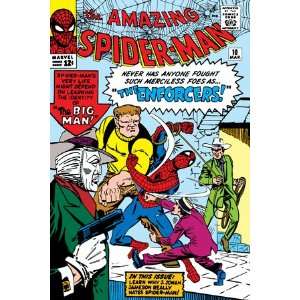   Spider Man #10 Cover: Spider Man by Steve Ditko, 48x72: Home & Kitchen
