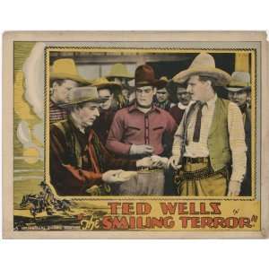 Reprint Ted Wells in The Smiling Terror. 1929