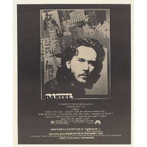  1983 Timothy Hutton Daniel Movie Promo Print Ad (Movie 