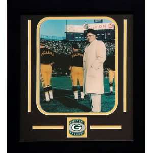 Vince Lombardi Green Bay Packers NFL Framed Photograph Standing on 