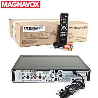 MAGNAVOX 1080P UPSCALING DVD PLAYER RECORDER RECORD from SATELLITE 