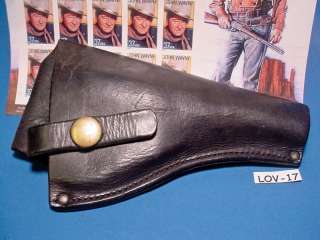  HEISER Denver COLORADO Black Leather Gun Holster #930 on it  