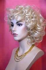 Light Blonde Wig Medium Length Marilyn Monroe Harlow  