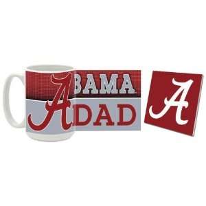   Mug & Coaster Gift Box Combo Alabama Crimson Tide Beverage Drinkware