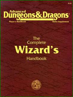 Complete Wizards Handbook for AD&D 2nd Edition