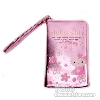 Sanrio Hello Kitty glitter cellphone case sakura flower  