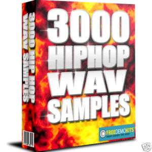 3000+ Hip Hop Wav Samples and Loops for Music Producers  