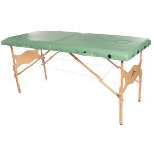 3B Scientific W60601G 1 Wood Basic Portable Massage Table, 550lbs 