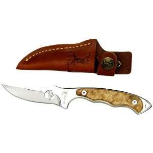  Elk Ridge Fixed Blade Knife   Maplewood Handle Sports 