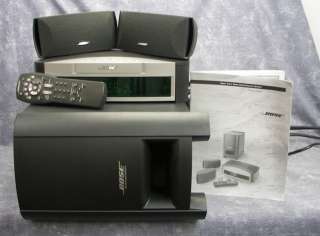 Bose 3 2 1 Home Theater Entertainment System 321 DVD, CD, AM/FM Tuner 