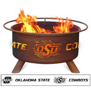  Oklahoma State Logo Fire Pit   Cowboys Fire Ring