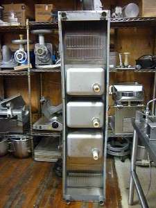 NSF Supremetal Stainless Steel Food Truck 3 Bay Sink with drain boards 