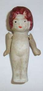 Antique Porcelain Girl Kewpie Doll Hand Painted Japan  