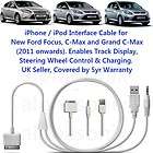 iPhone iPad iPod Aux & USB Audio Interface Cable for NEW Ford Focus 