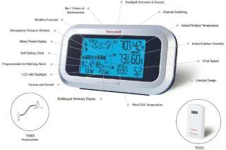  Honeywell TE852W Long Range Weather Forecaster with Wind 