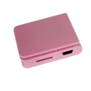   2G 4G 8G Portable Popular Super Mini Clip  Player Cute Gift Pink