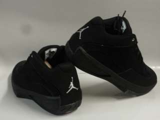 Nike Jordan 2 Smooth Black White Sneakers Mens Size 8  