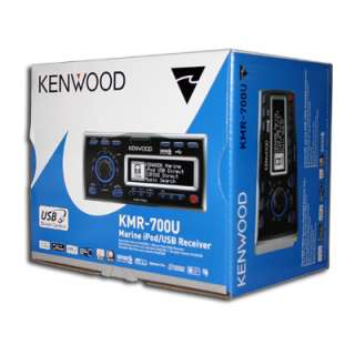 Kenwood KMR 700U Marine iPod/USB Receiver with IPX5 Protection   Brand 