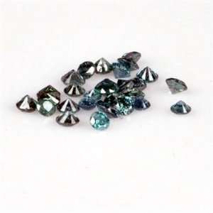   Round Brilliant Cut Loose Black Diamond Lot Aura Gemstones Jewelry