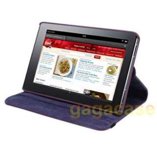  Kindle Fire 360 Rotating Leather Cover Stand Case + Screen 