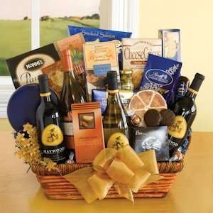 Supreme Sampler Wine Gift Basket  Grocery & Gourmet Food
