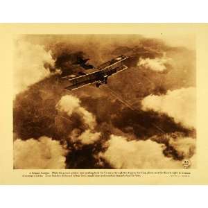  1920 Rotogravure WWI Breguet Bomber Airplane US Air Force 
