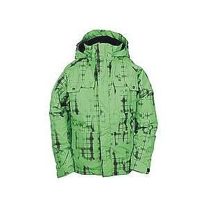  Ride Nova Jacket w/ Removable Hood Zip In Jacket (Green 