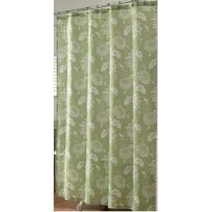  Tropical Punch Shower Curtain (Lime Green)