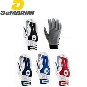  DeMarini CF3 Black Batting Gloves   Scarlet   S Sports 
