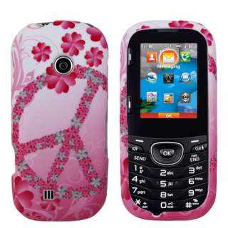 FOR NEW LG Cosmos 2 II VN251 VERIZON CELL PHONE PINK WHITE SKIN HARD 
