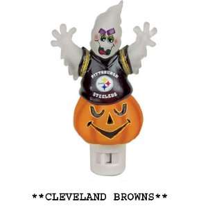    NFL Cleveland Browns Halloween Ghost Night Light