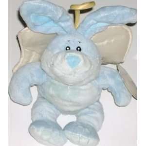   Soft Blue Bunny Rabbit Angel Plush Pal Stuffed Animal Toys & Games