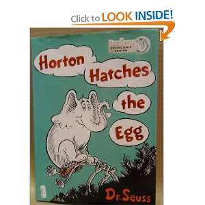  Horton Hatches the Egg Dr. Seuss Books