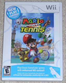 Nintendo Wii   Mario Power Tennis (New) 045496901424  