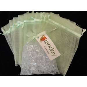  Tanday 150 Mint Sheer Organza Gift Bags 4.5X5.5 