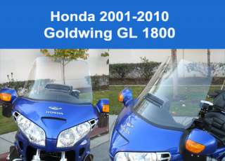 Honda Goldwing GL 1800 22 2001 2005 Clear Windshield Screen  